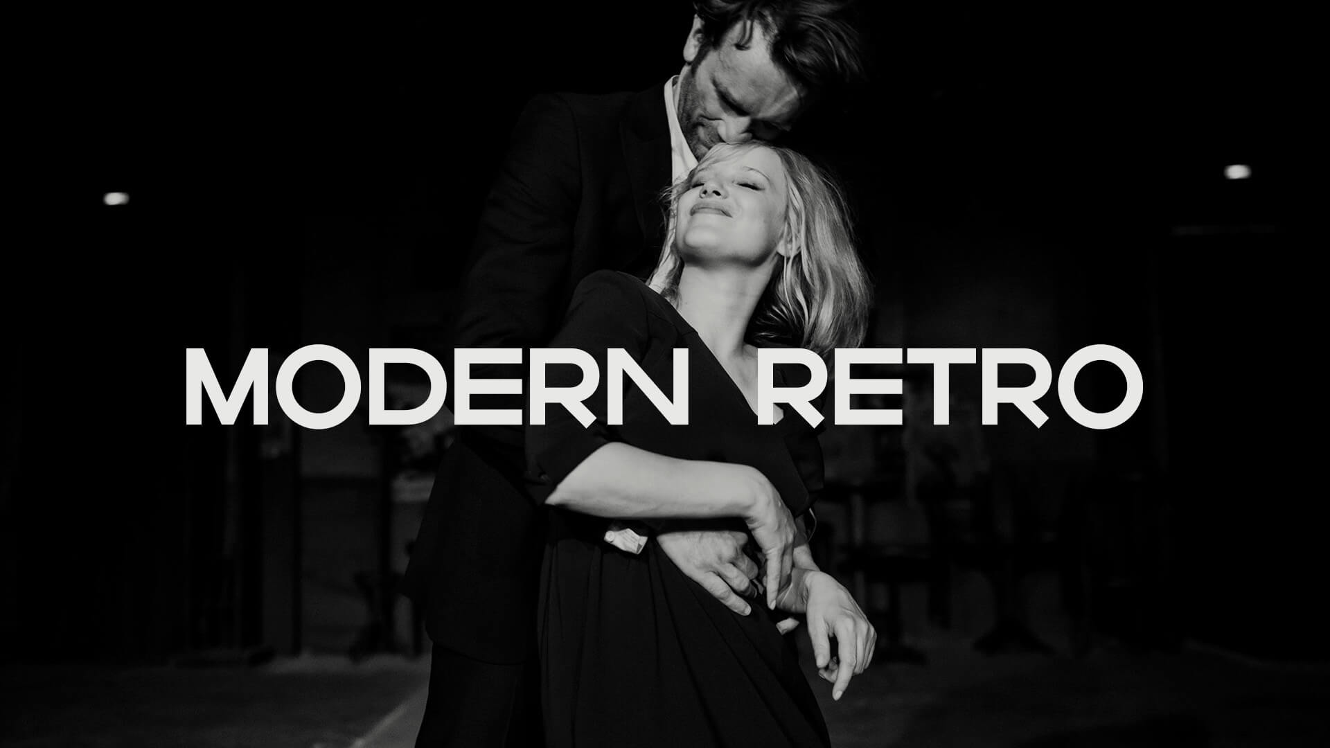 Modern Retro: Το ασπρόμαυρο ως επιλογή